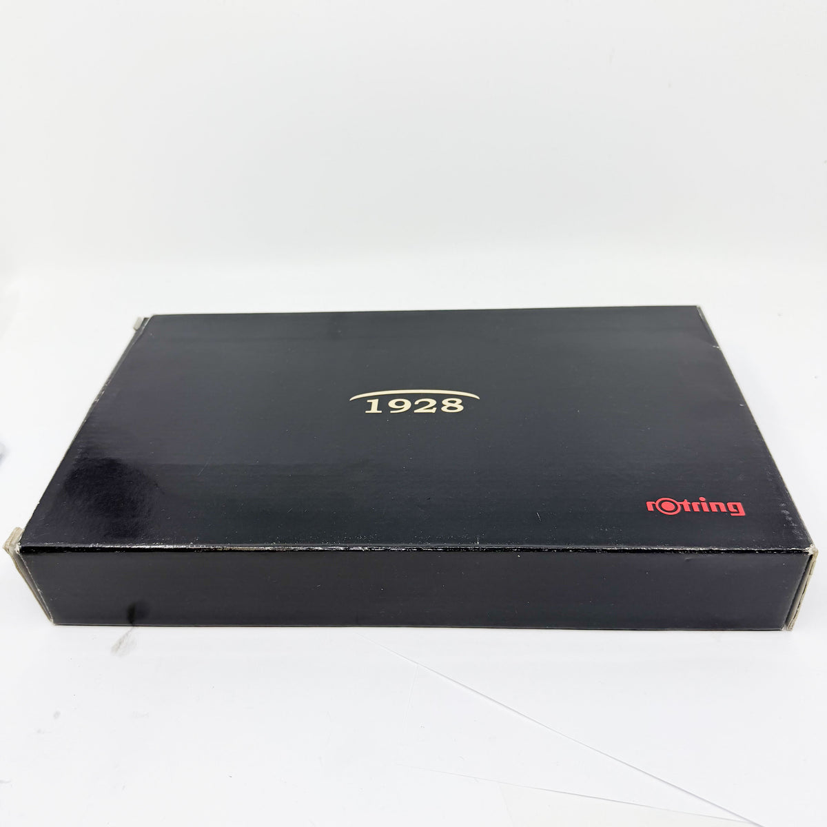 Rotring (German for "Red Ring")  Tintenkuli "1928" Celluloid Limited Edition Fountain Pen Celebrating 70 Years of Rotring Pen Production - Medium 18kt Gold Nib + an Interchangeable Stylographic Tubular Point