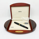 Rotring (German for "Red Ring")  Tintenkuli "1928" Celluloid Limited Edition Fountain Pen Celebrating 70 Years of Rotring Pen Production - Medium 18kt Gold Nib + an Interchangeable Stylographic Tubular Point