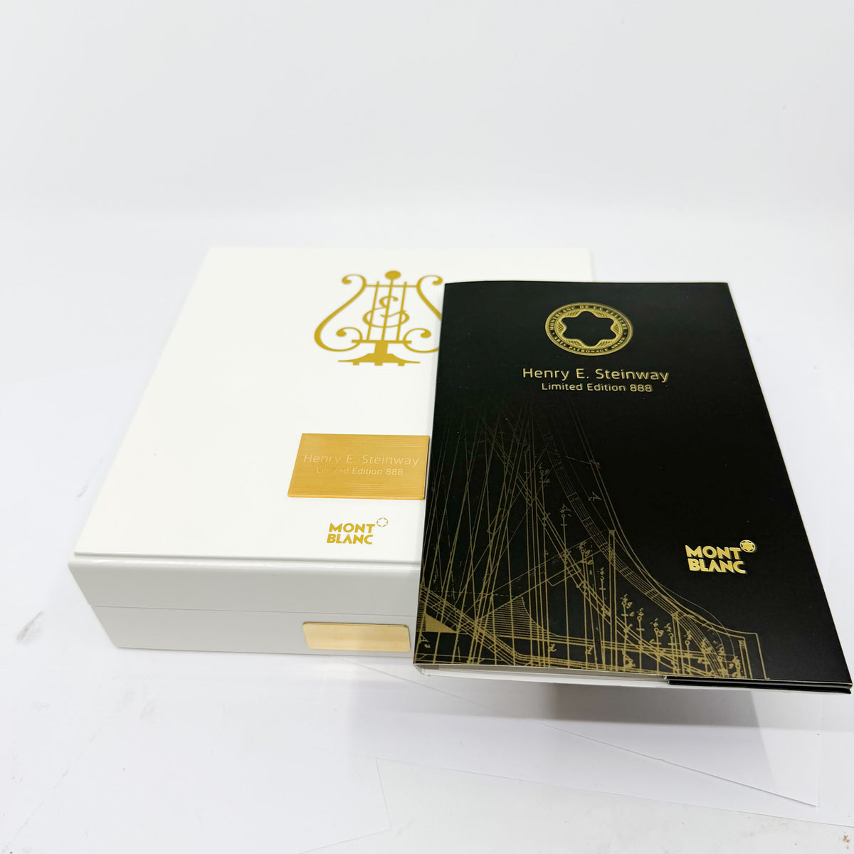 Montblanc Henry E, Steinway 888  Special Edition Patron Of The Arts Limited Edition Fountain Pen - Medium 18kt Gold Nib