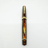 OMAS  Arte Italiana Exquisite Arco Bronze Celluloid Full Sized Paragon Milord Fountain Pen (Circa 2010) - Flexible Fine 18kt Gold Nib