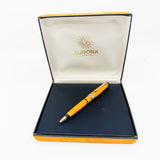 Aurora Sole Marbled Orange Limited Edition  Ballpoint Pen