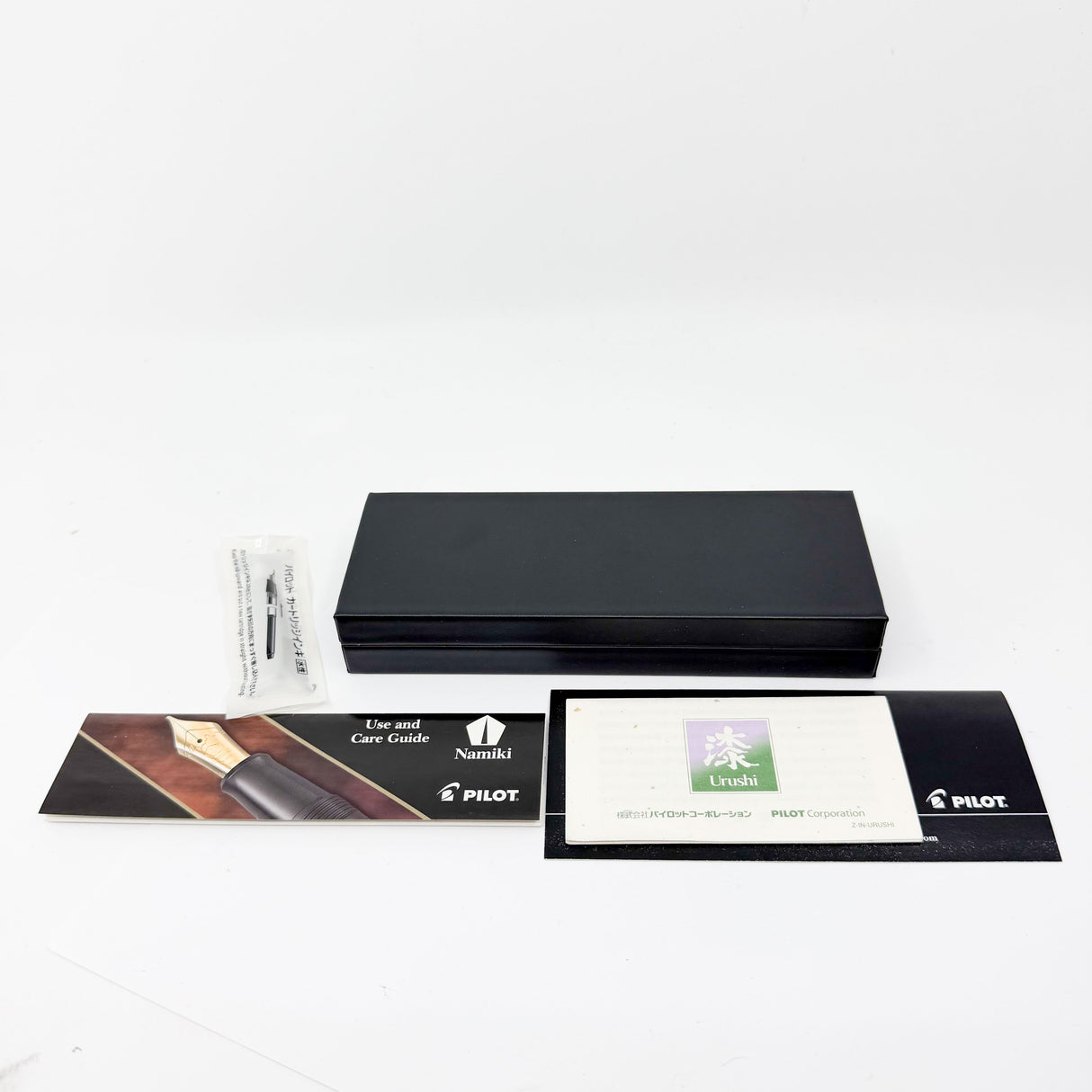 Pilot Namiki Custom 845  Vermillion Urushi Fountain Pen - Broad 18kt Gold Nib