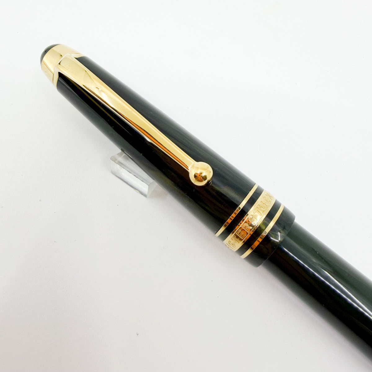 Montblanc Meisterstuck Fountain Pen - 145 The Origin Green -  Celebrating the 100th Anniversary of the Meisterstuck - Medium 14kt Gold Nib
