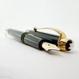 Montblanc Meisterstuck Fountain Pen - 145 The Origin Green -  Celebrating the 100th Anniversary of the Meisterstuck - Medium 14kt Gold Nib