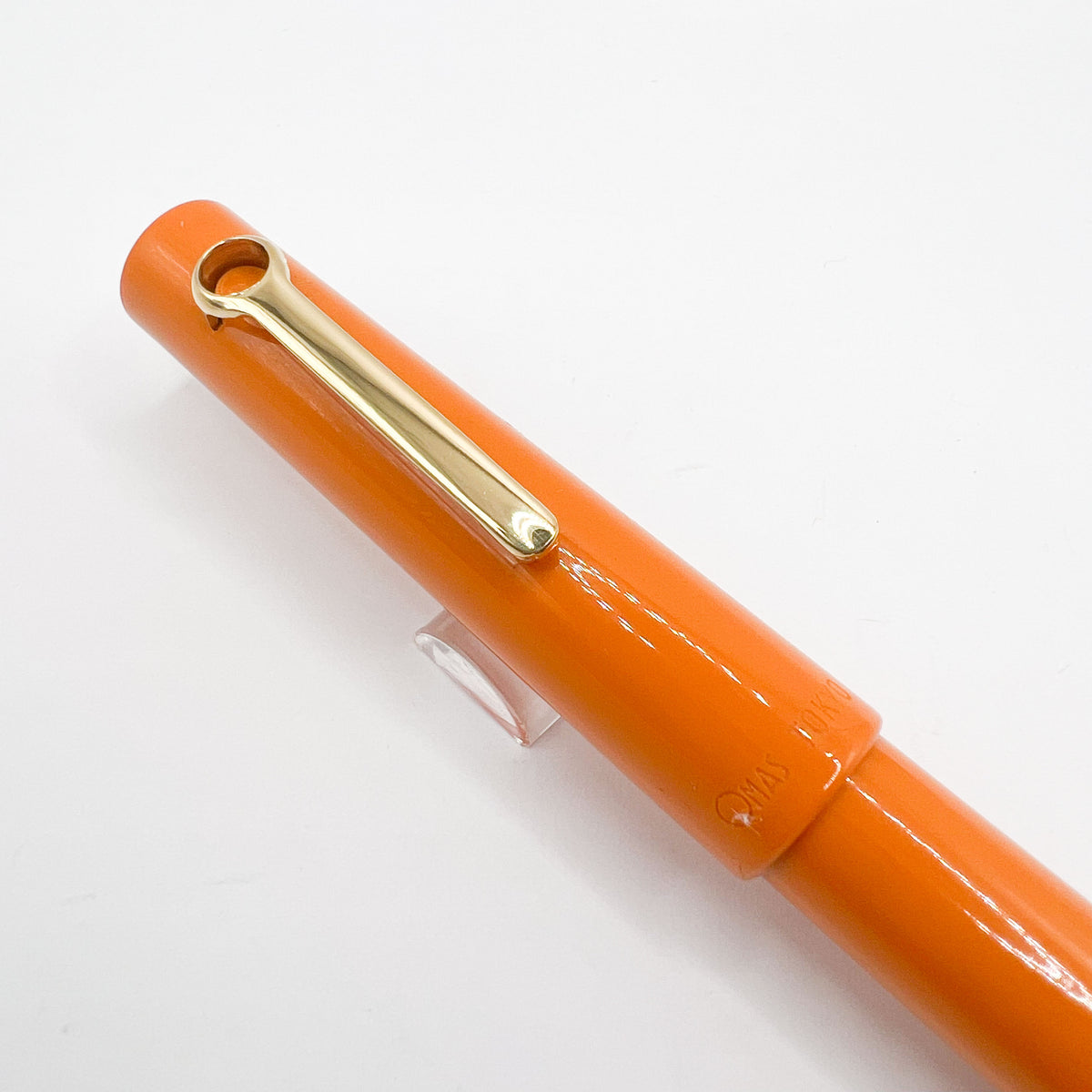 OMAS Tokyo Apricot Orange Vegetal Resin Fountain Pen - Medium 18kt Gold Nib