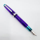Sailor Purple Northern Lights Pro Gear Fountain Pen  - Broad 21kt Gold Nib