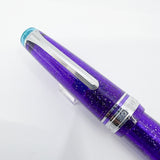 Sailor Purple Northern Lights Pro Gear Fountain Pen  - Broad 21kt Gold Nib