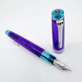 Sailor Purple Northern Lights Pro Gear Fountain Pen  - Broad 21kt Gold Nib