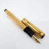 Montblanc Louis XIV 1994 Patron of the Arts Limited Edition Fountain Pen - Fine 18kt Gold Nib