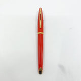 Waterman Carene  Orange Coral Lacquer Fountain Pen - Fine 18kt Gold Nib