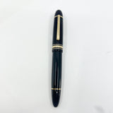 Montblanc Meisterstuck #149 (Largest) Black Resin  Fountain Pen   -  Semi-Flexible Medium 18kt Gold Nib