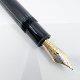 Montblanc Meisterstuck #149 (Largest) Black Resin  Fountain Pen   -  Semi-Flexible Medium 18kt Gold Nib