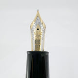 Montblanc Meisterstuck #149 (Largest) Black Resin  Fountain Pen   -  Semi-Flexible Medium 18kt Gold Nib
