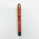 Parker Duofold 100th Anniversary "Big Red"/Orange Centennial Special Edition  - Medium 18kt Gold Nib