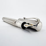 Montegrappa Sterling Silver Reminiscence  Fountain Pen -  Fine 18kt Gold Nib