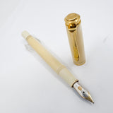 Pelikan M300  Lustrous Ivory Resin Fountain Pen (Circa 2002) - Medium 14kt Gold Nib