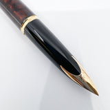 Waterman Carene Amber Shimmer Lacquer Fountain Pen (Now Known as Marine Amber) - Extra Fine 18kt Gold Nib