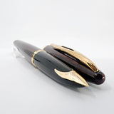 Waterman Carene Amber Shimmer Lacquer Fountain Pen (Now Known as Marine Amber) - Extra Fine 18kt Gold Nib