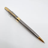 Parker Sonnet Sterling Silver Cisele Cross Hatch Design Ballpoint  Pen - Circa 1995