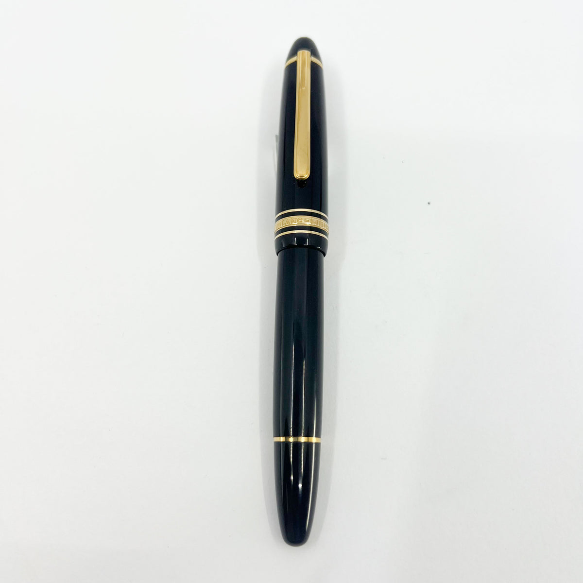 Montblanc Meisterstuck Black Resin #146 LeGrand Fountain Pen  - Flexible  Broad 14kt Gold Nib