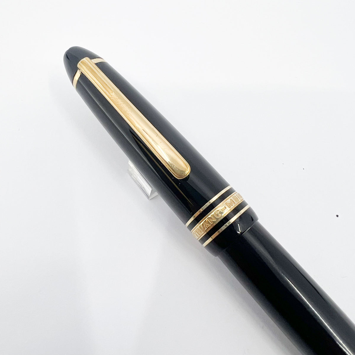 Montblanc Meisterstuck Black Resin #146 LeGrand Fountain Pen  - Flexible  Broad 14kt Gold Nib