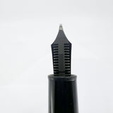 Montblanc Meisterstuck Black Resin #146 LeGrand Fountain Pen  - Flexible  Broad 14kt Gold Nib
