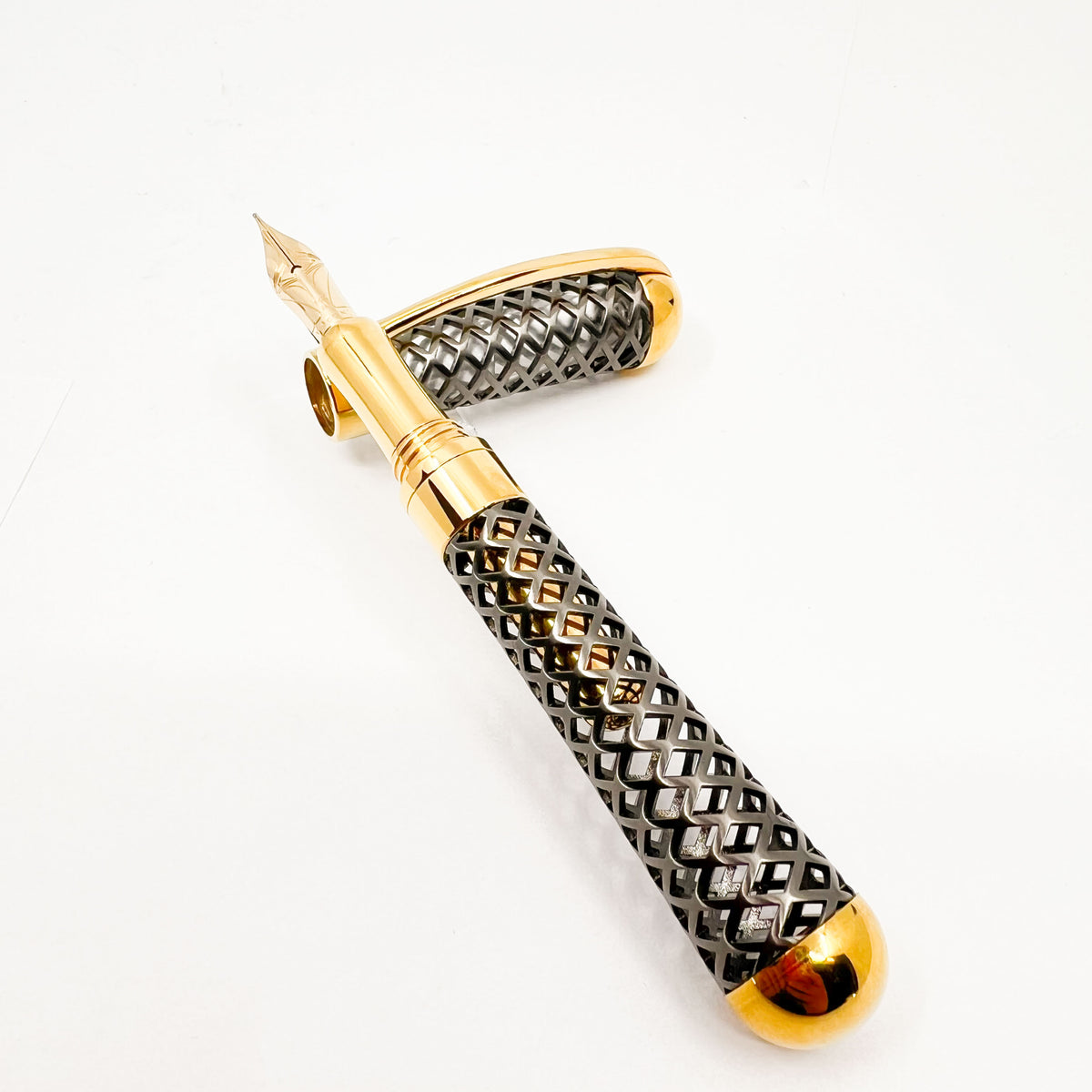 Visconti Black Diamond Cage LE Fountain Pen by Marta Sansoni - Only 50 Pens Produced!