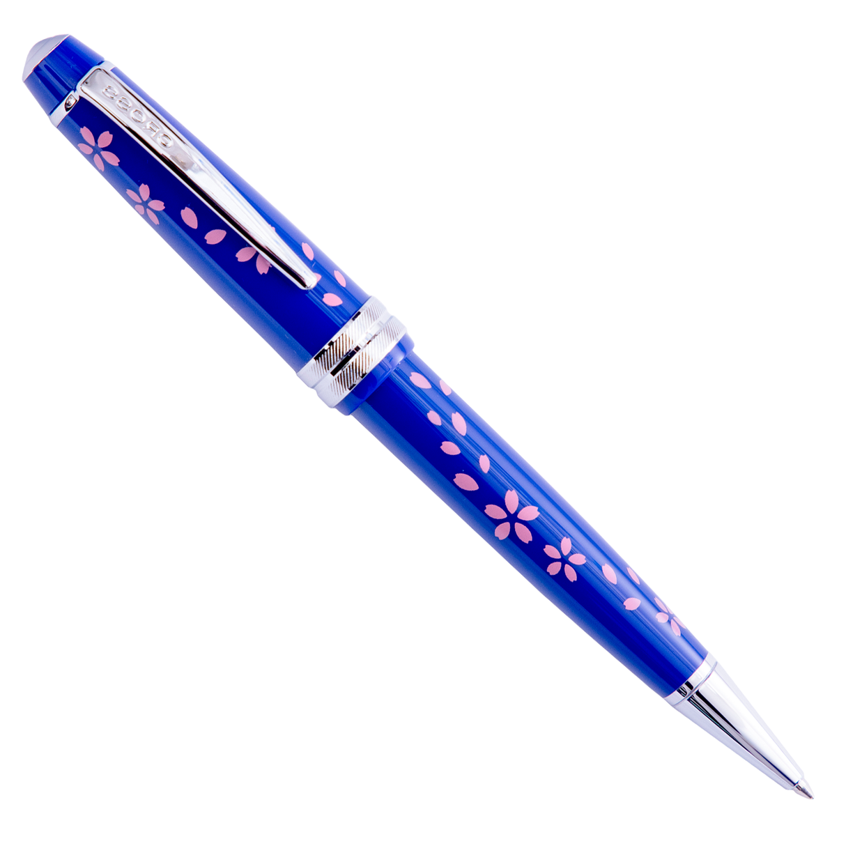 Cross Bailey™  Light Blue w/Pink Petals - Ballpoint