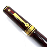 Wahl-Eversharp Decoband Rosewood Ebonite Fountain Pen -  Medium 14kt Gold Nib