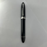 OMAS Blue/Black #360 Triangulated Fountain Pen - Medium 18kt Gold Nib