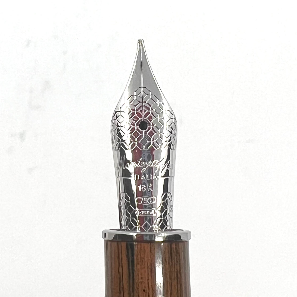 Montegrappa Miya Brown Ripple Ebonite Limited Edition Fountain Pen