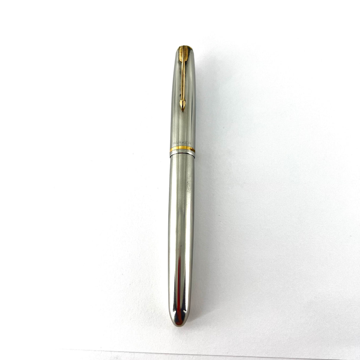 Parker 51 Aerometric Flighter Full Stainless Steel Set