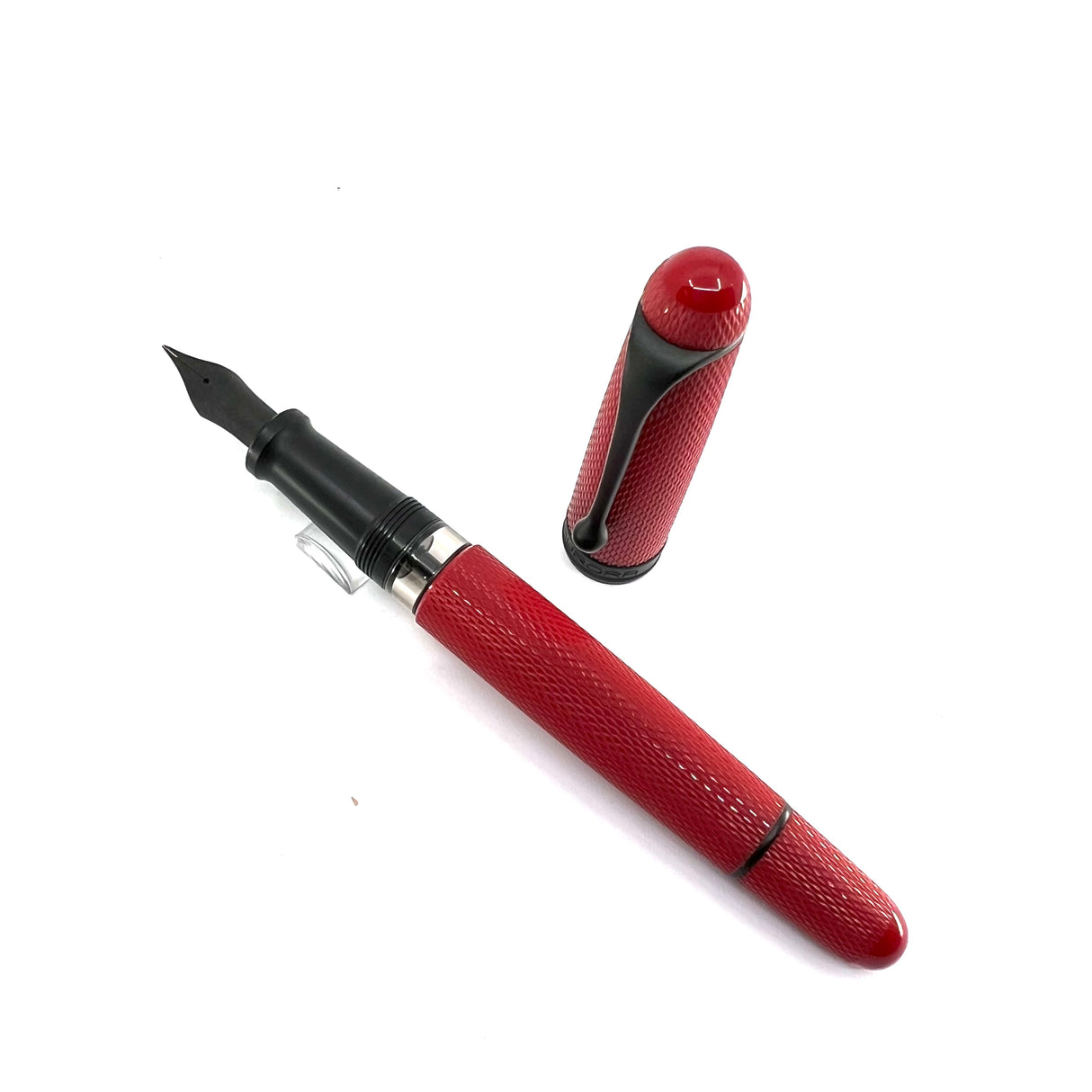 Aurora Red Mamba Limited Edition Fountain Pen  - Fine 18kt  PVD Treated Gold Nib