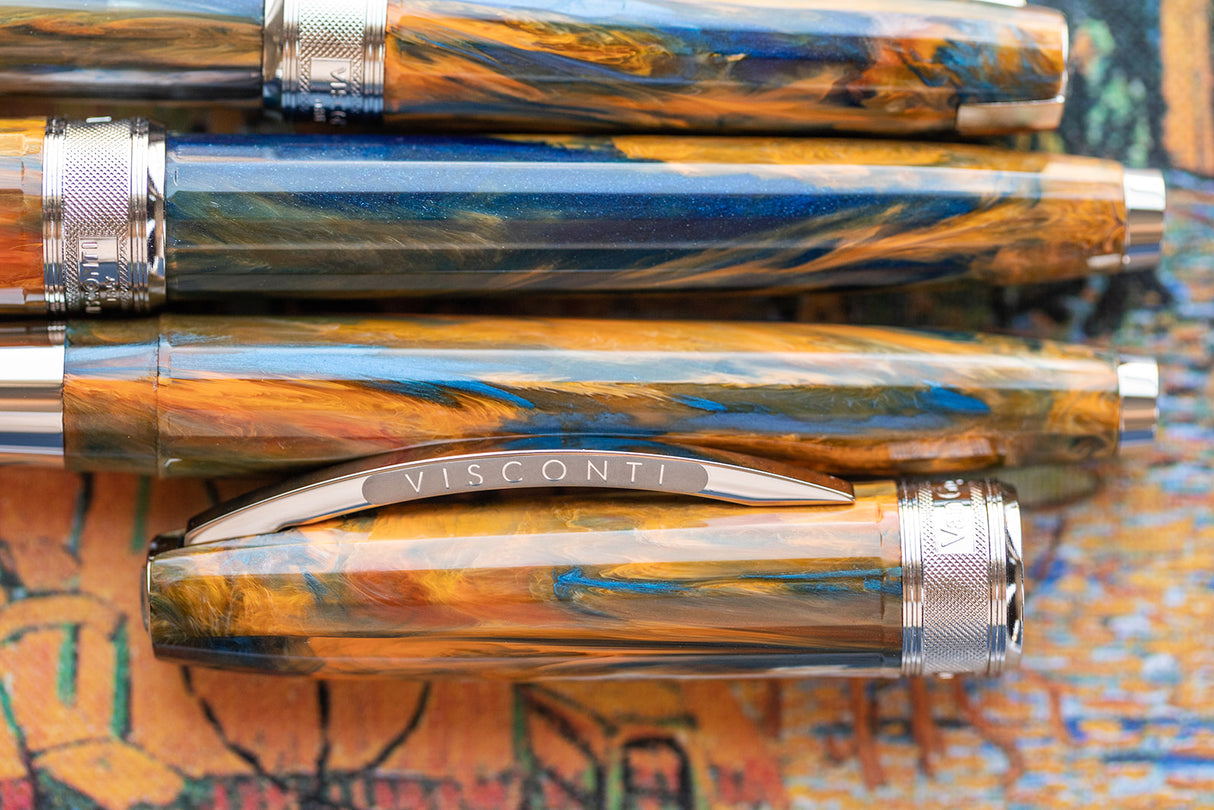 Visconti Van Gogh Impressionist Café Terrace at Night - Rollerball