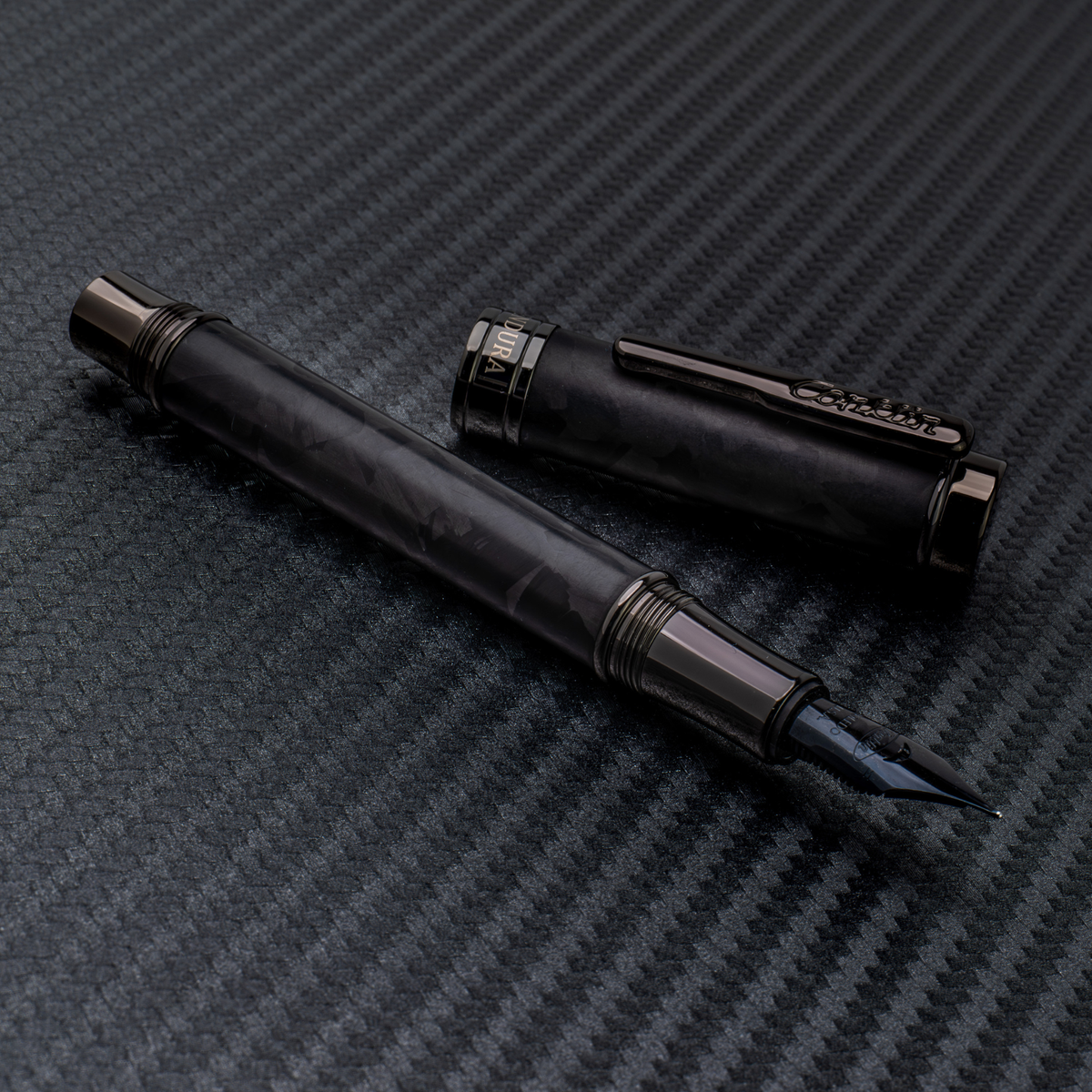 Conklin Endura Forged Carbon Fountain Pen Collection