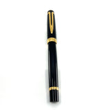 Waterman Liaison Black Resin Fountain Pen - Broad 18kt Gold Nib
