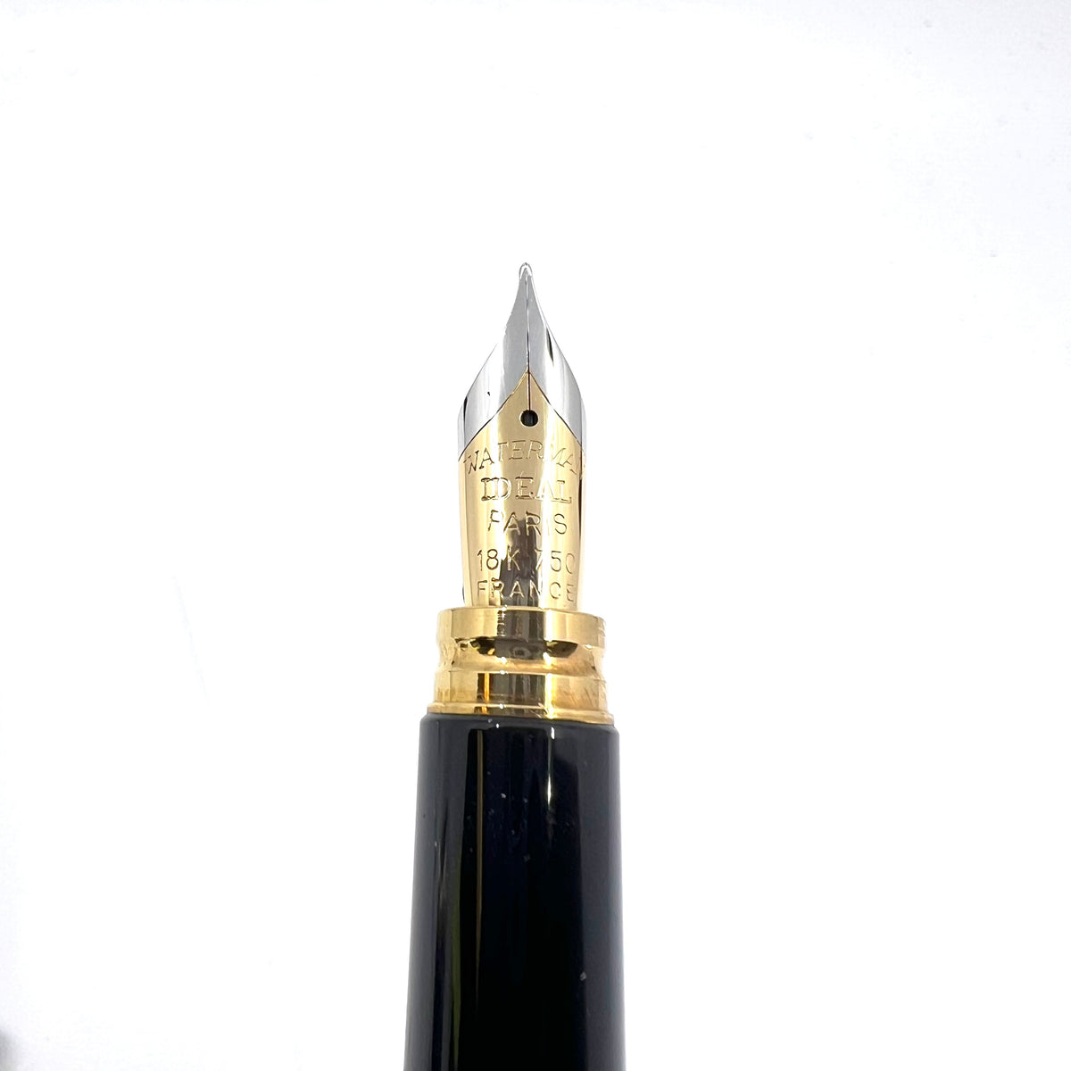 Waterman Rhapsody Marbled Mineral Green Fountain Pen - Fine 18kt Gold Nib