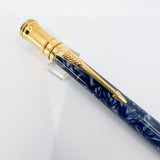 Parker Duofold Marble Blue Mechanical Pencil 0.9mm (Circa 1991)