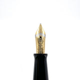 Cross 150th Anniversary Limited Edition Art Deco Sterling Silver Fountain Pen (1996)  -  Medium 18kt Gold Nib -  MINT Condition with Complete Original Packaging