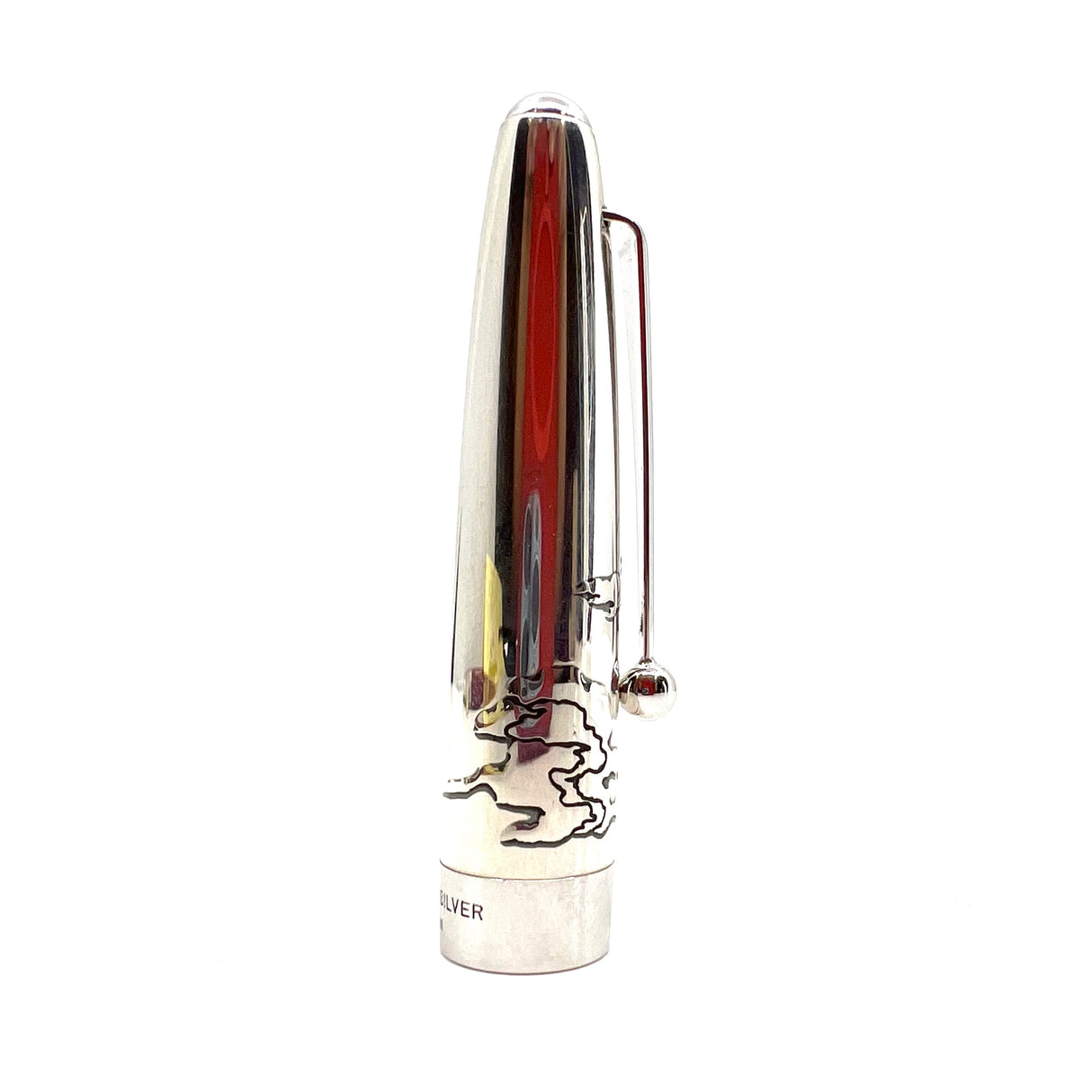 Pilot Sterling Silver Mt. Fuji & Wave Fountain Pen