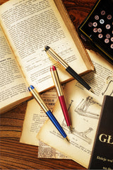 Wahl-Eversharp Skyline Red Silver Cap - Ballpoint Pen