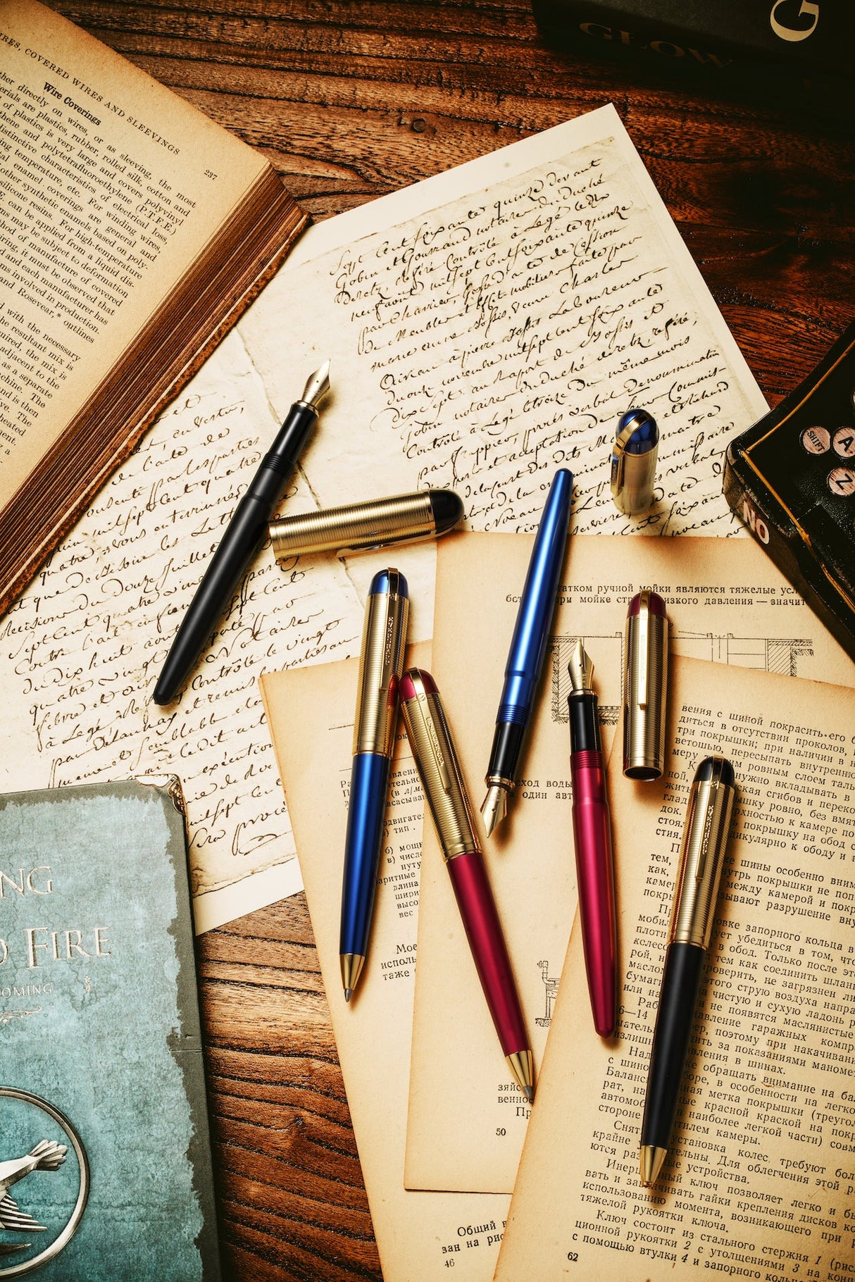 Wahl-Eversharp Skyline Blue Silver Cap - Ballpoint Pen