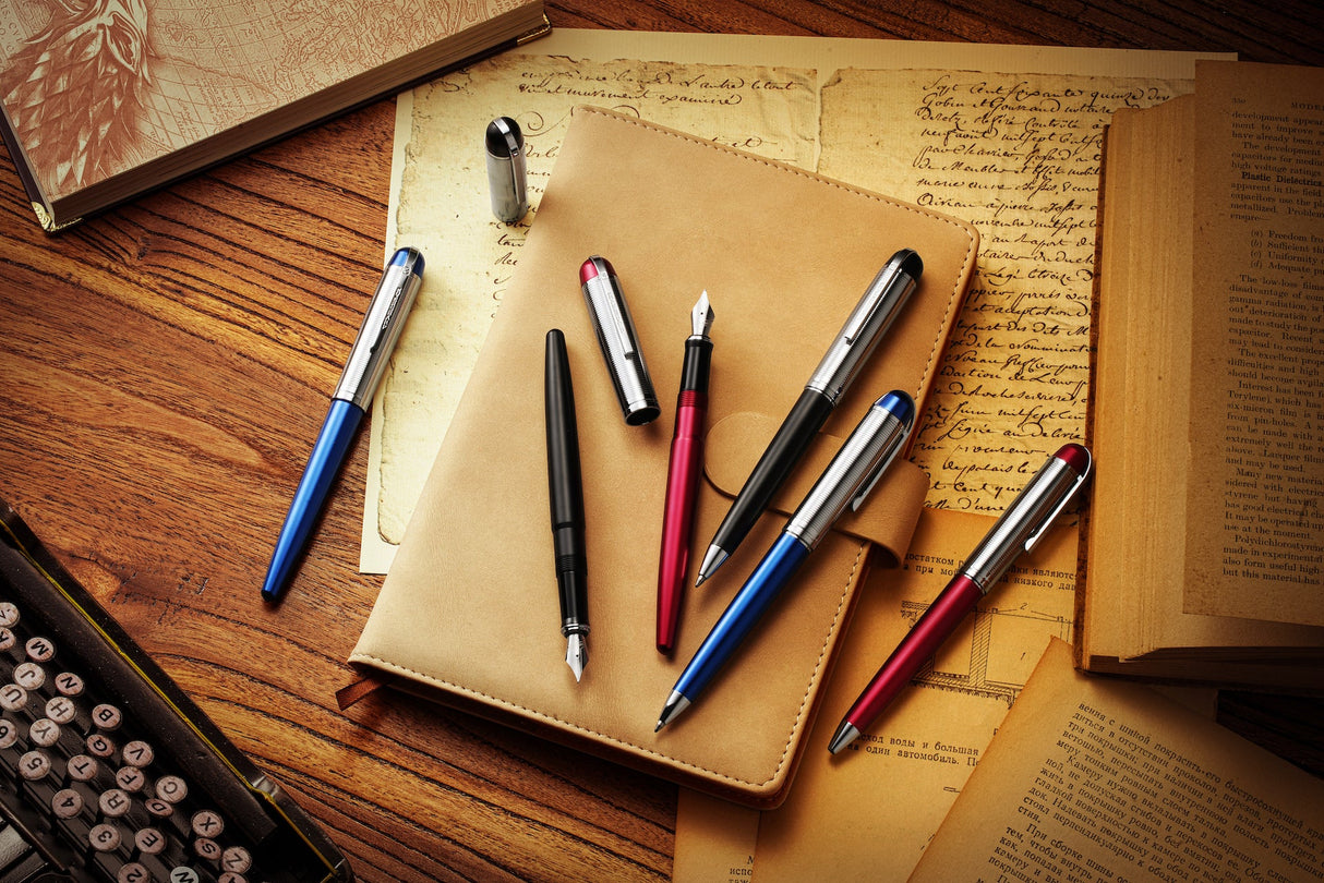 Wahl-Eversharp Skyline Blue Silver Cap - Ballpoint Pen