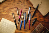 Wahl-Eversharp Skyline Blue Presentation Gold Cap - Ballpoint Pen