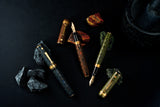Wahl-Eversharp Decoband Ebonite Green Ripple Chased - Fountain Pen