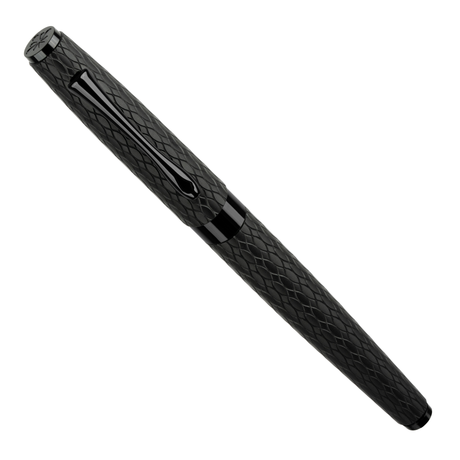 Diplomat Cobra Black Guilloche Fountain Pen Collection