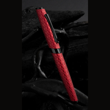 Diplomat Cobra Burgundy Red Guilloche Fountain Pen Collection