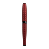 Diplomat Cobra Burgundy Red Guilloche Fountain Pen Collection