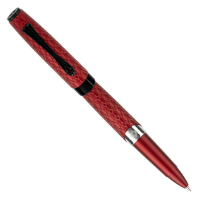 Diplomat Cobra Burgundy Red Guilloche Rollerball Pen Collection