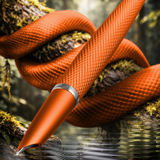 Diplomat Viper Orange Fountain Pen Collection